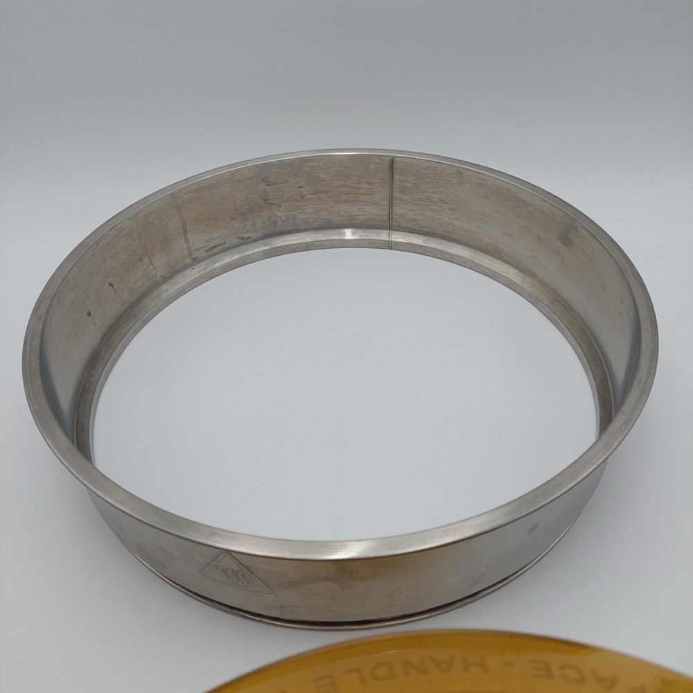 NuWave Pro Plus Amber Dome Lid with Metal 3" Extender Ring Replacement Part