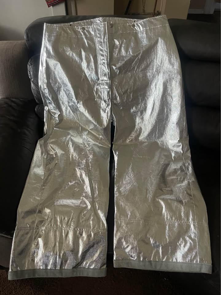 Firemen's Aluminized Proximity Trousers Medium 40 Regular