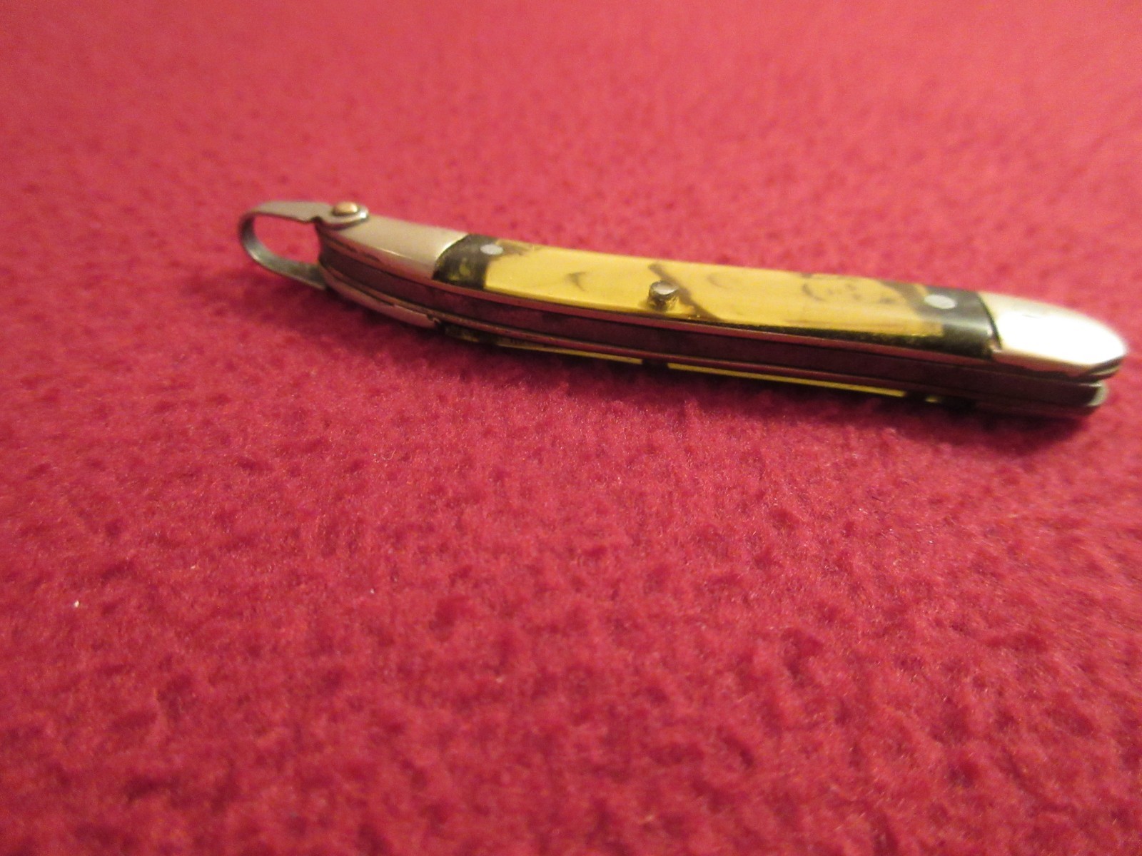 VTG 1930s-40s Colonial Prov RI USA Risque Nude Naughty Women Pin-up Pocket Knife