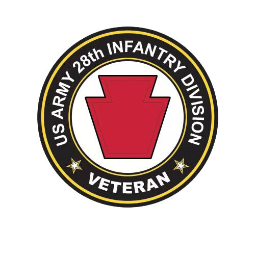 28th Infantry Division Veteran Sticker