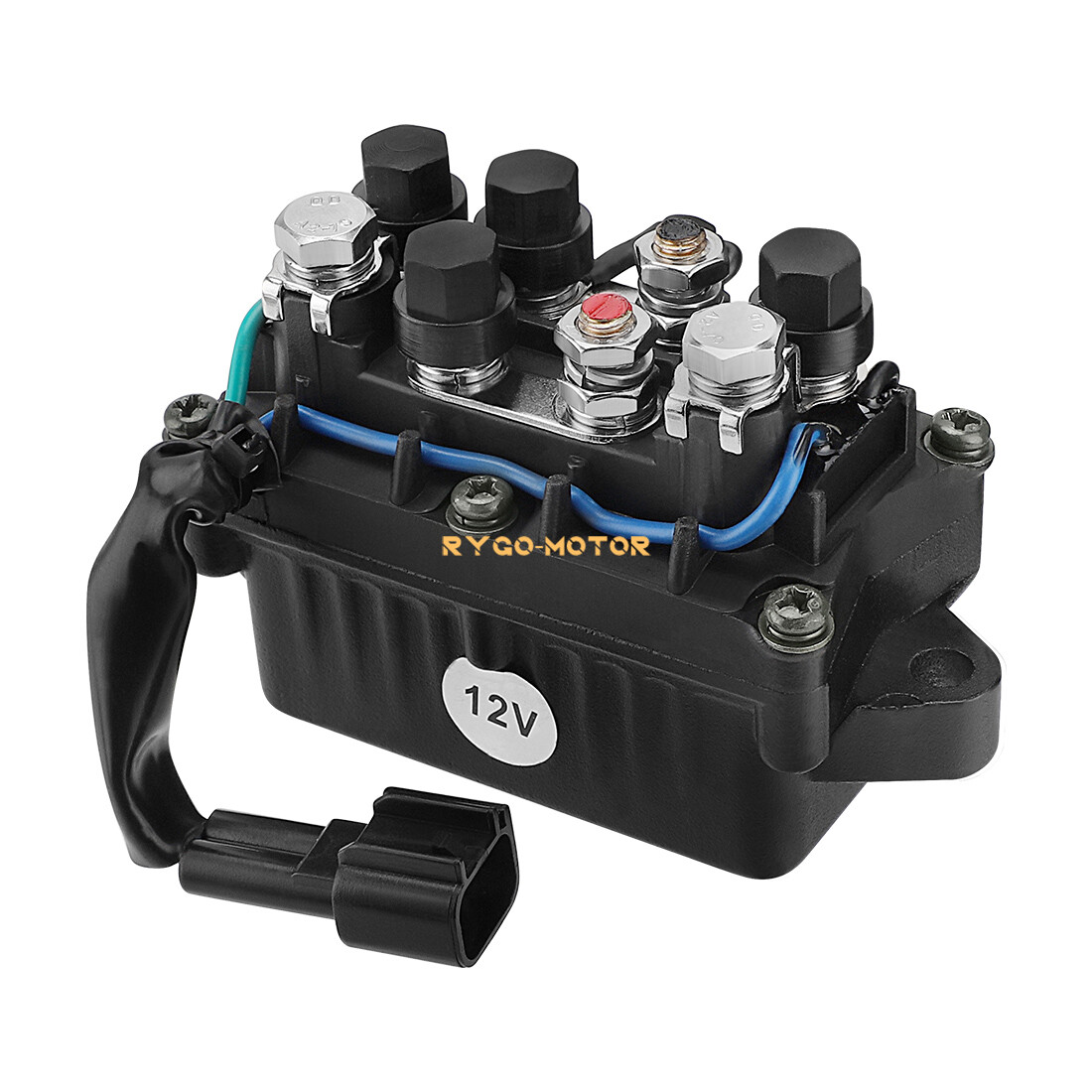 Engine Trim Relay Solenoid Box replaces for Yamaha 63P-81950-00-00, 63P819500000