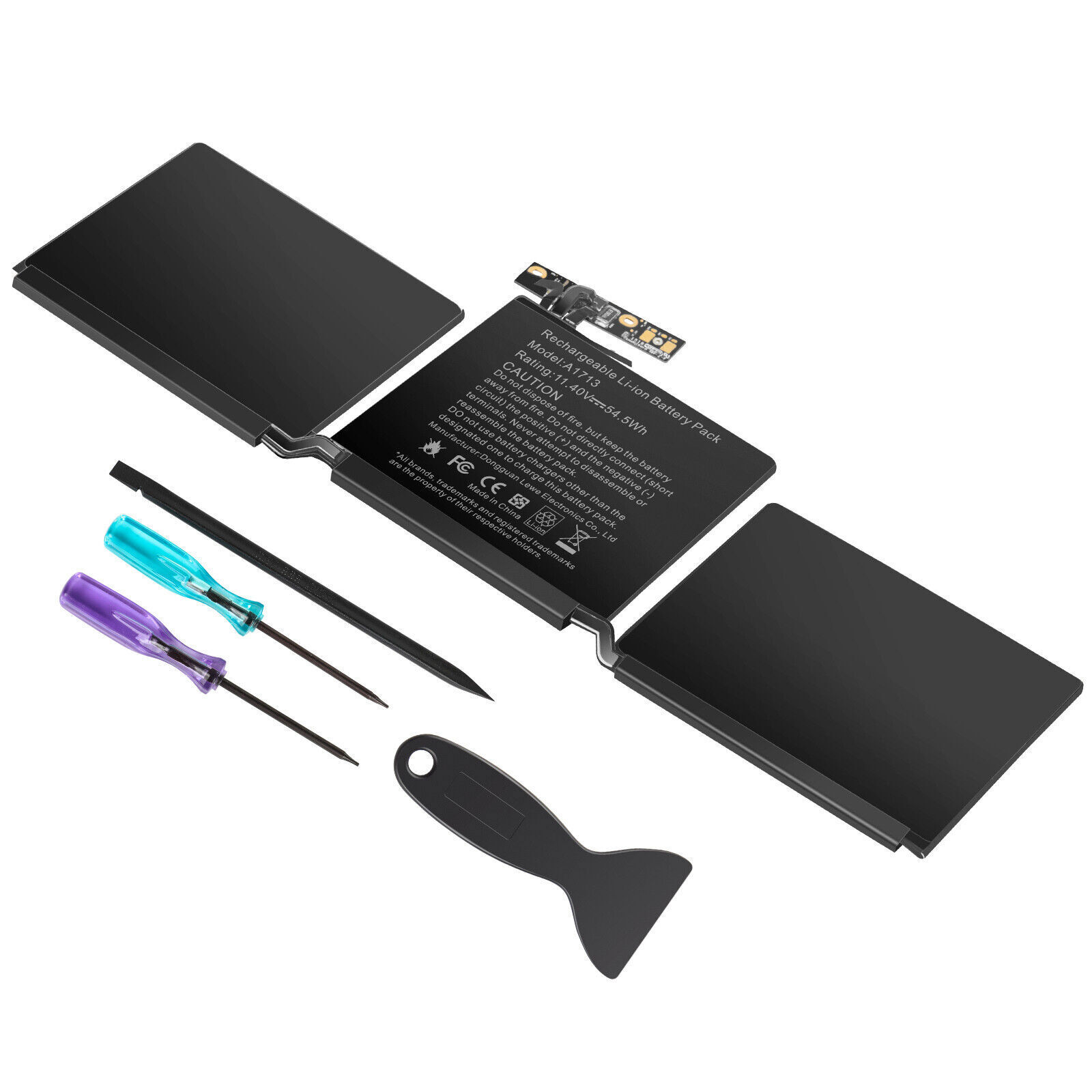 LOT A1713 A1708 Battery For MacBook Pro 13" Late 2016 Mid 2017 EMC 2978 EMC 3164