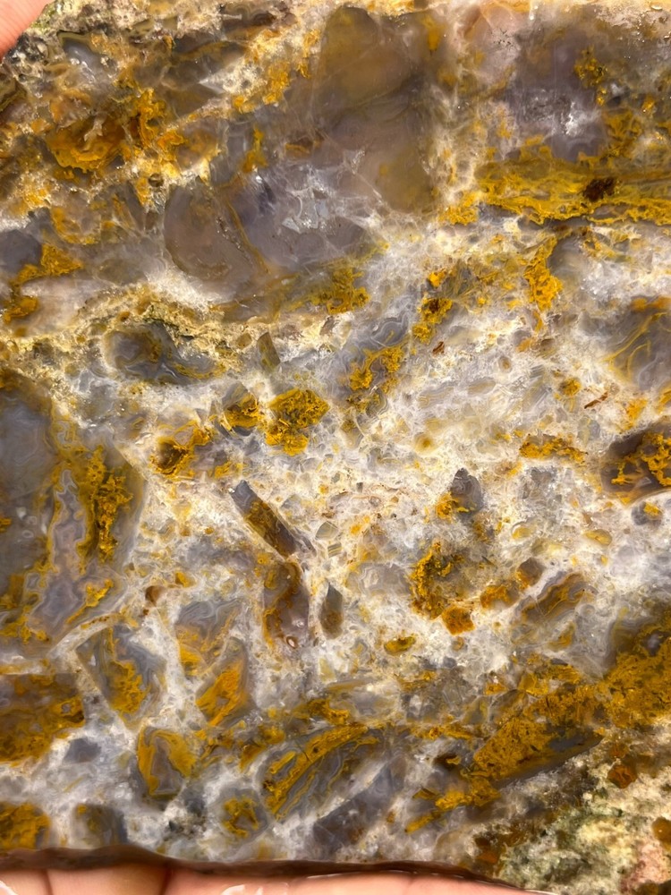 Mexican Cathedral Agate Slab Cabbing Lapidary Combo Ship Avail