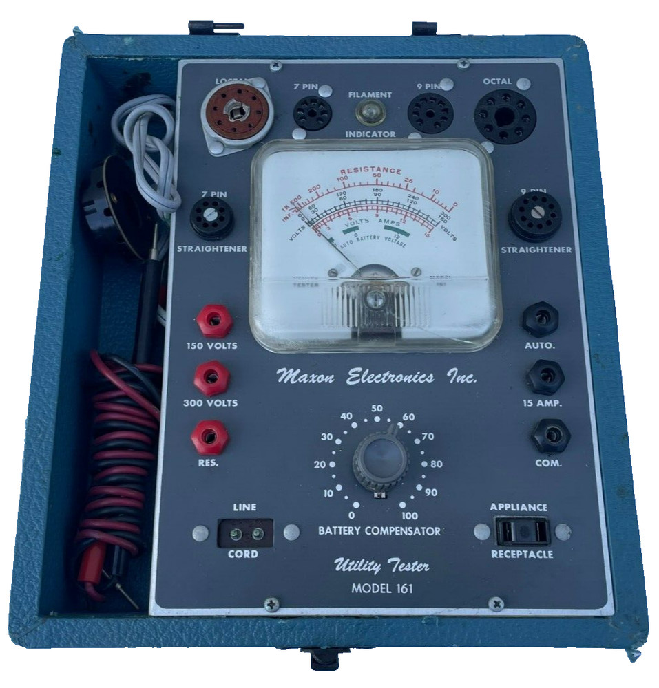 Maxon Electronics Inc. Utility Tester Battery Compensato for Model 161