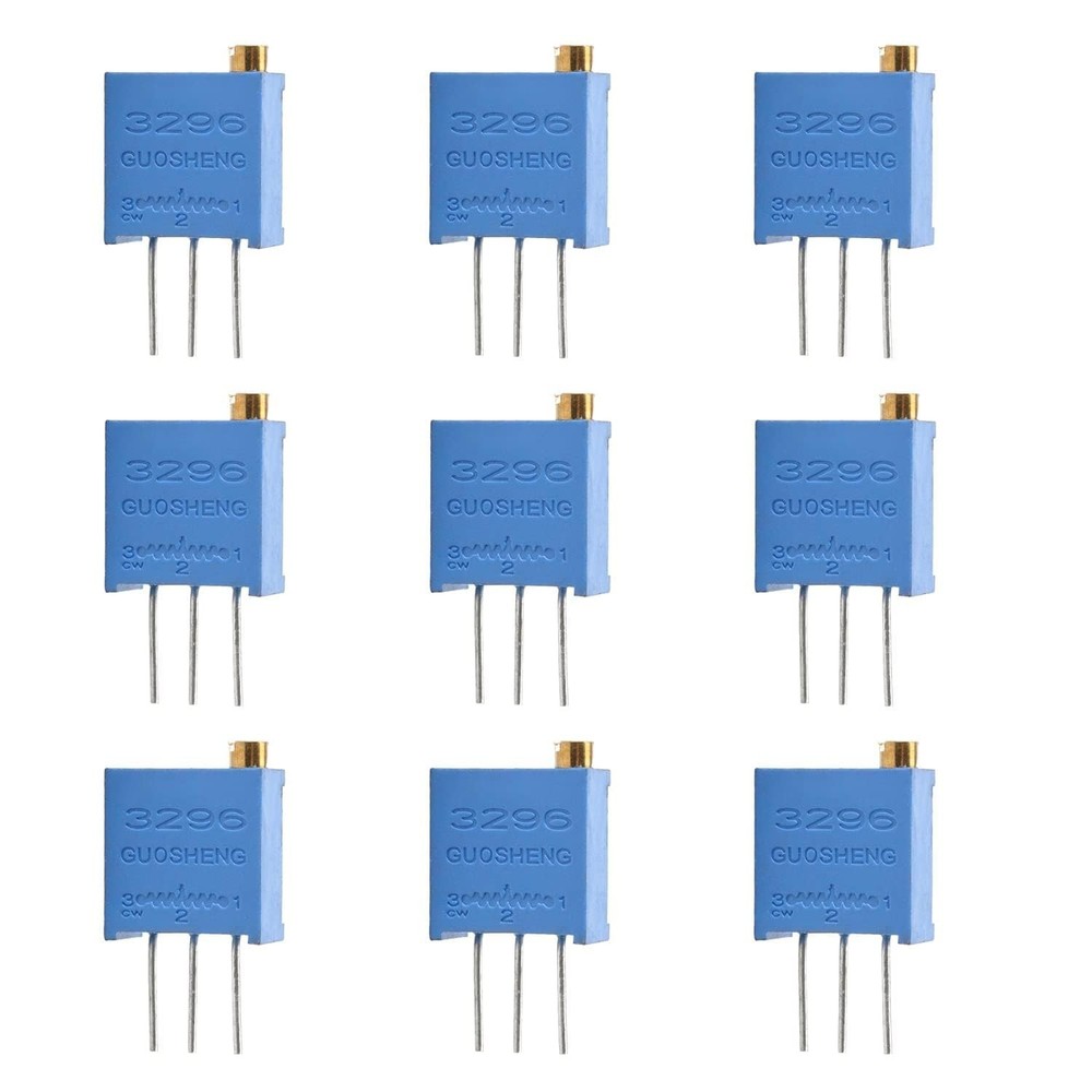 Fielect 20Pcs 1K Ohm Trimmer Potentiometer Variable Resistor High Precision P...