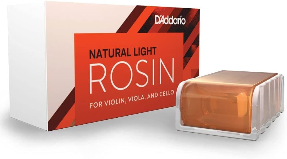 Compact D'Addario Light Rosin - Easy Grip & Performance in 1-Pack