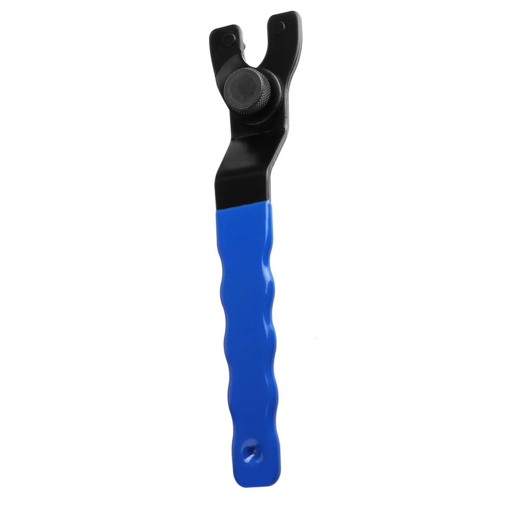 Tool Steel Adjustable Grinder Wrench for Locknuts Angle Bench Grinders Saws