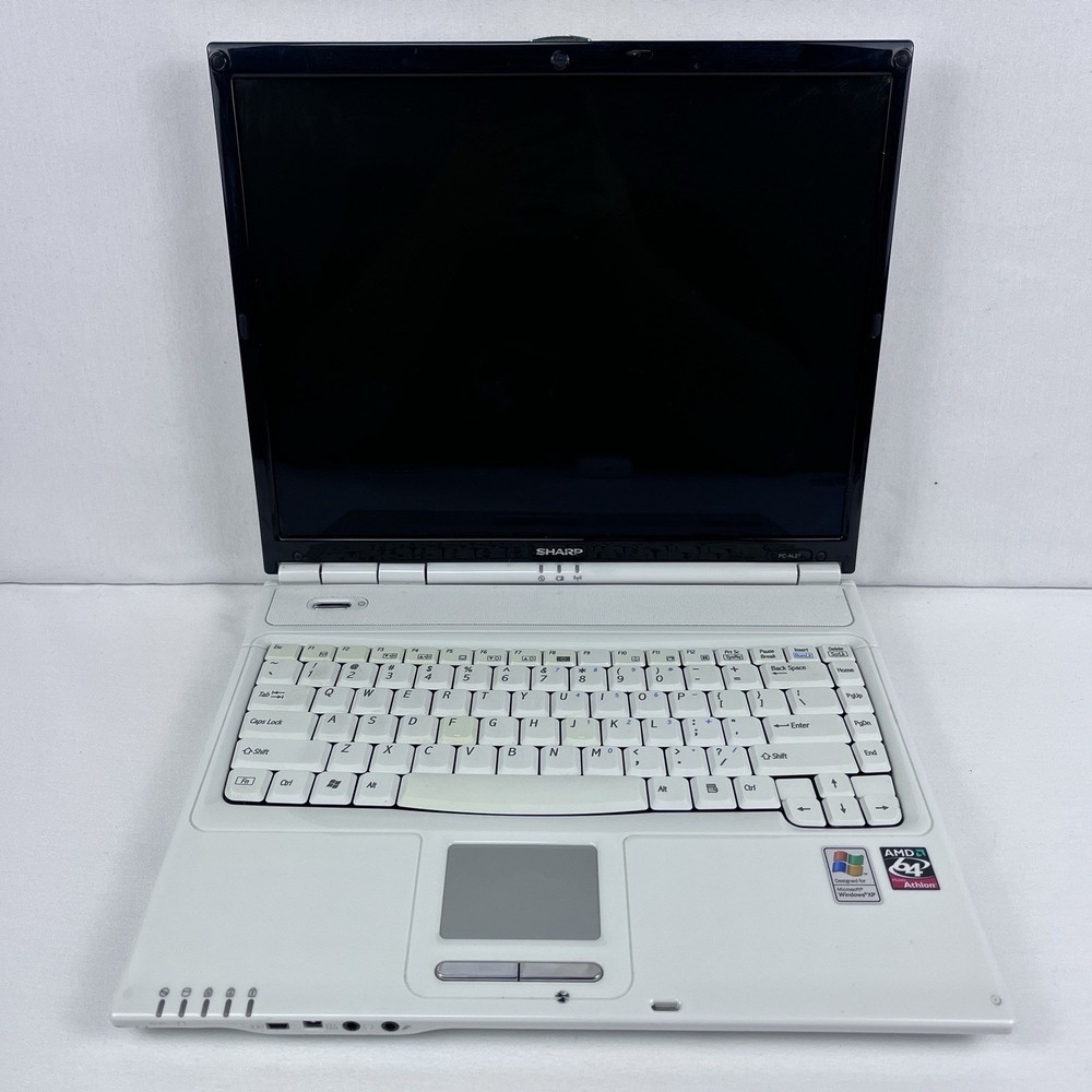 Vintage Sharp PC-AL27 Notebook Laptop Computer Retro Untested No Battery (Parts)