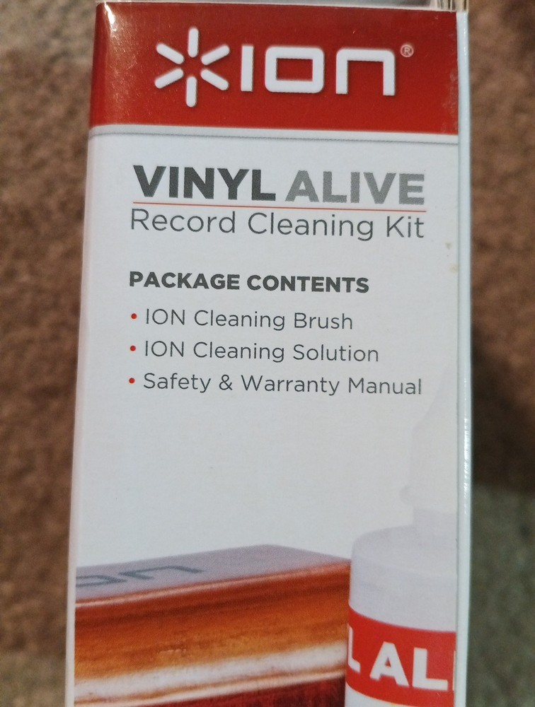 Ion Vinyl Alive Record Cleaning Kit
