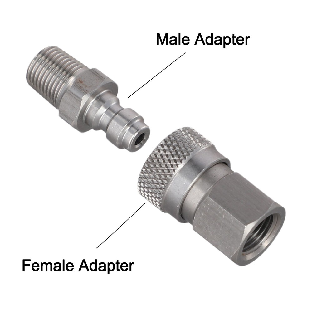 Comprehensive Quick Release Adapter Kit for Air Pipe Decompression Needs