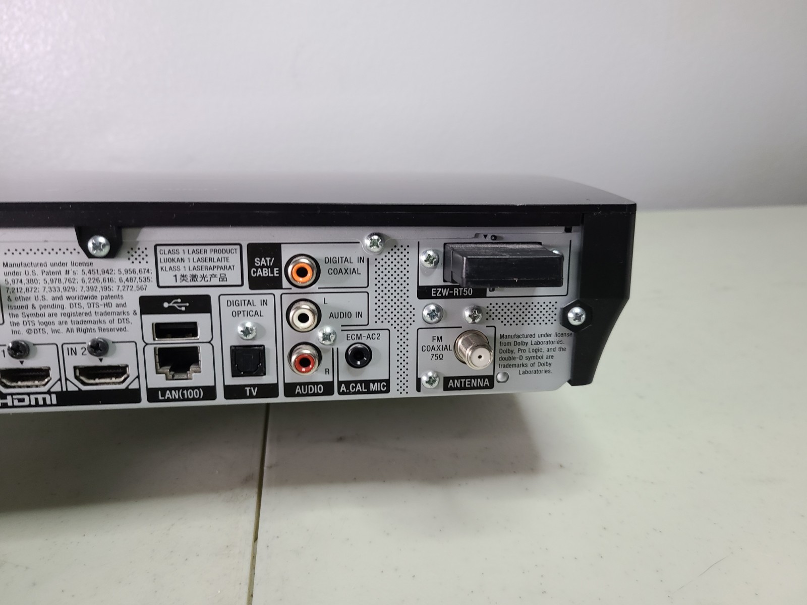 Sony BDV-E780W Home Theater Receiver 3D Blu Ray Player WiFi Streaming