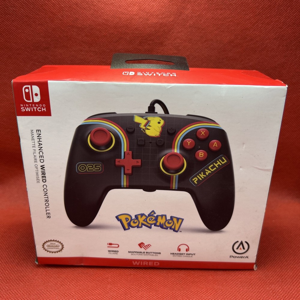 PowerA Nintendo Switch Enhanced Wired Controller Pokemon