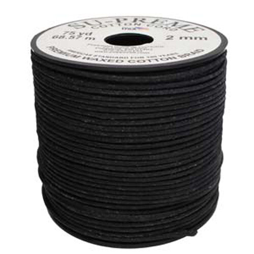 Waxed Cotton - USA made - black