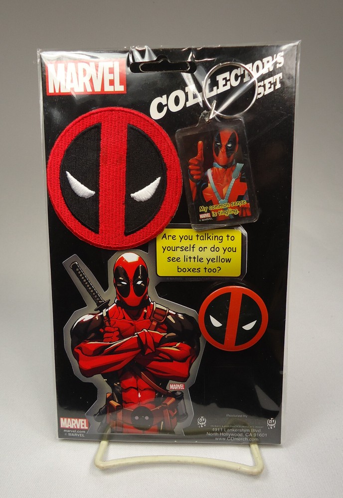 Marvel DEADPOOL  Collectors 4Pc. Set