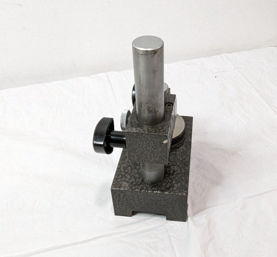 SPI Comparator/Indicator Stand 8" Post w/Round Flat Anvil 13-698-6