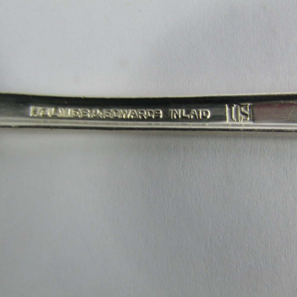Holmes & Edwards Spring Garden Serving Spoon Silverplate 1949Flatware Glossy
