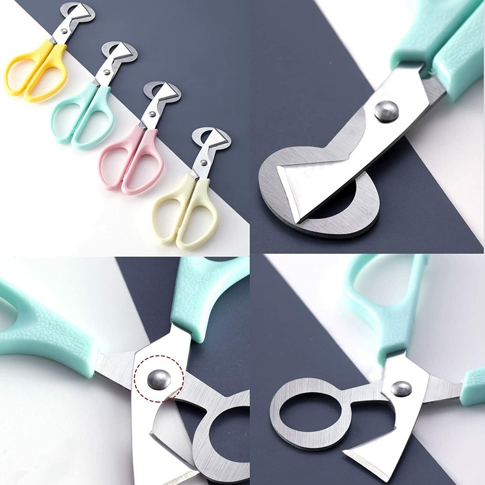4 Pc Quail Egg Cutter Scissors Kitchen Shears Tool New Durable limited edition