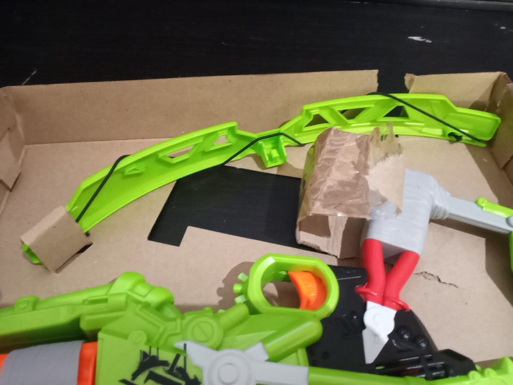 Nerf Zombie Strike Outbreaker Bow New Open Box Missing Darts
