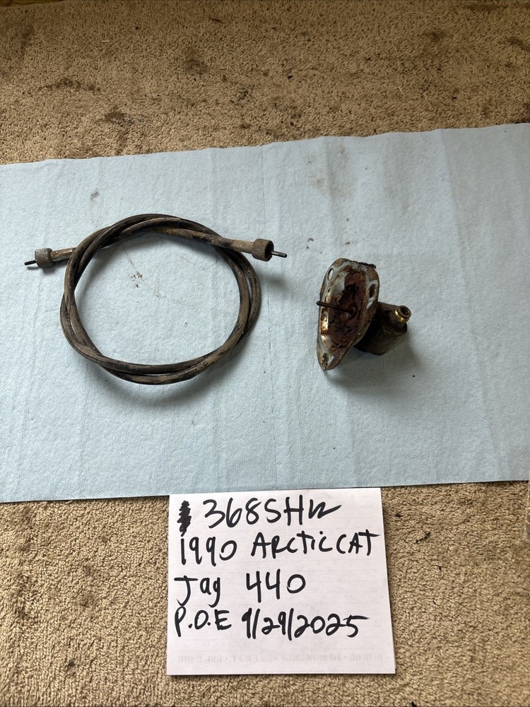 1990 arctic cat jag 440 speed sensor speedometer pick up cable 368