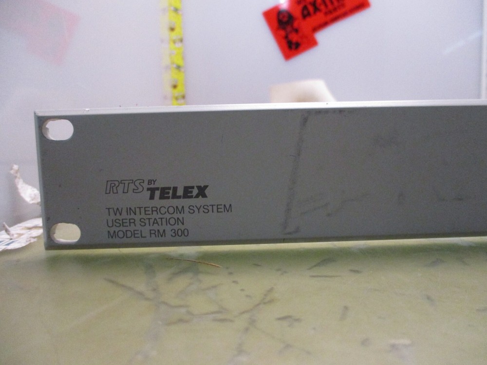 RTS Telex TW Intercom System User Station RM 300 (#2)[4*K-20.15]
