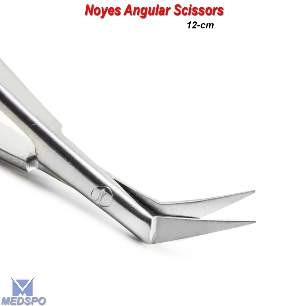 Surgical Surgery Ophthalmic Noyes Scissors Angular Micro Spring Action Shears CE