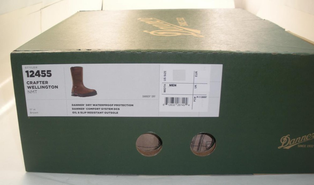 Danner 12455-12EE Danner 11" Crafter Waterproof Boot Size 12EE