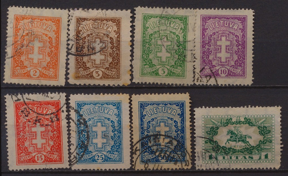 Lithuania 1927 stamps FU 1