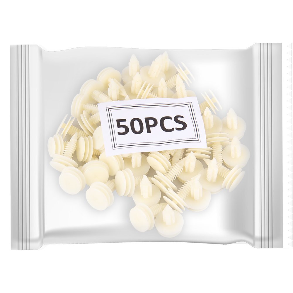 50Pcs New Interior Front Door Trim Plastic Panel Retainers Clips For GM 10153057