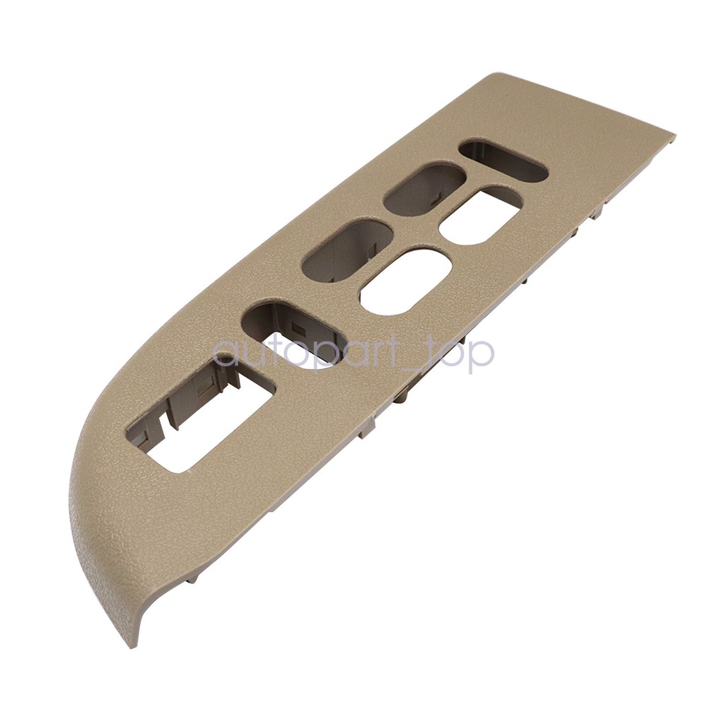 NEW For Ford Expedition 2003-06 Front Driver Door Panel TAN Window Switch Bezel