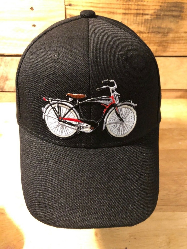SCHWINN BLACK PHANTOM BASEBALL CAP SUPER HIGH QUALITY SCHWINN PHANTOM HAT