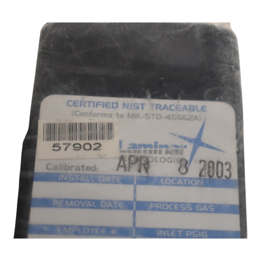 NEW Laminar Technologies UFC-9160 Mass Flow Controller 1 SLPM GECL4