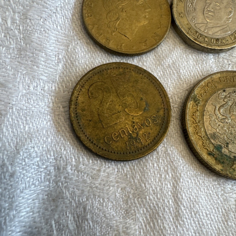 6 Foreign Coins