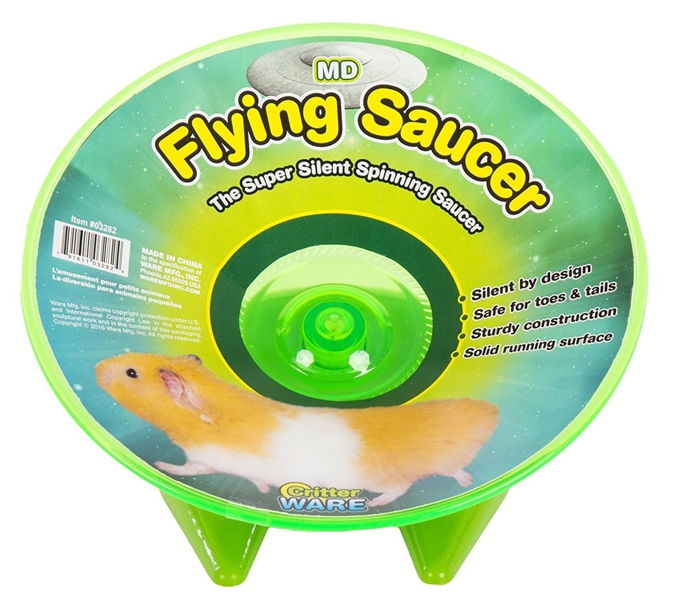 Ware Manufacturing Exercise Wheel for Small Pets  Medium 6.5 in - 2 Pack