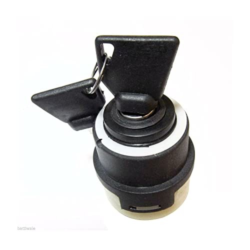 Ignition Switch with 2 Keys Compatible with Backhoe Loader 1CX 2CX 3CX 4CX,3C