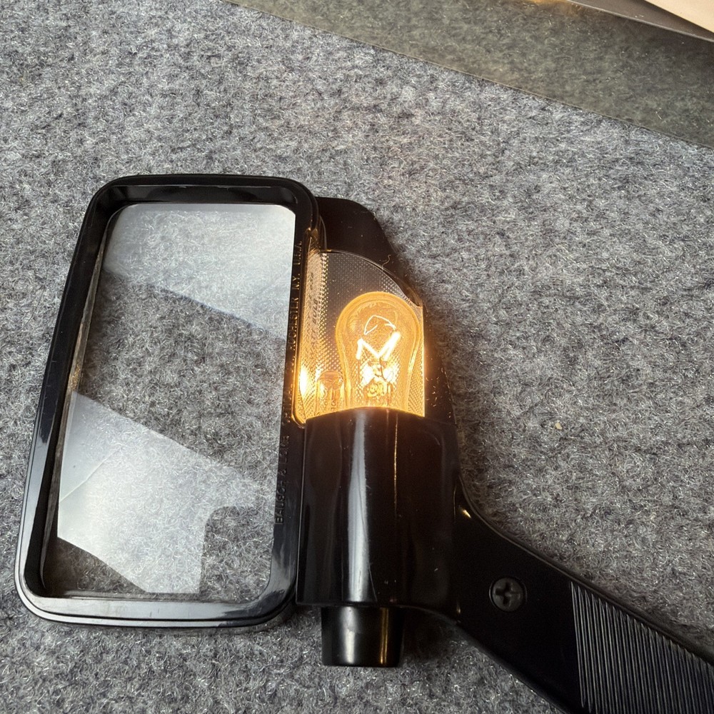 VTG Bausch & Lomb Light Up Magnifying Reading Glass Black Rectangular USA