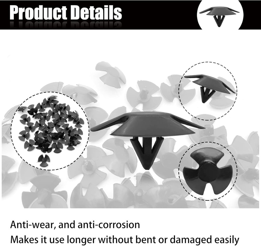 Hood Insulation Retainer Clips