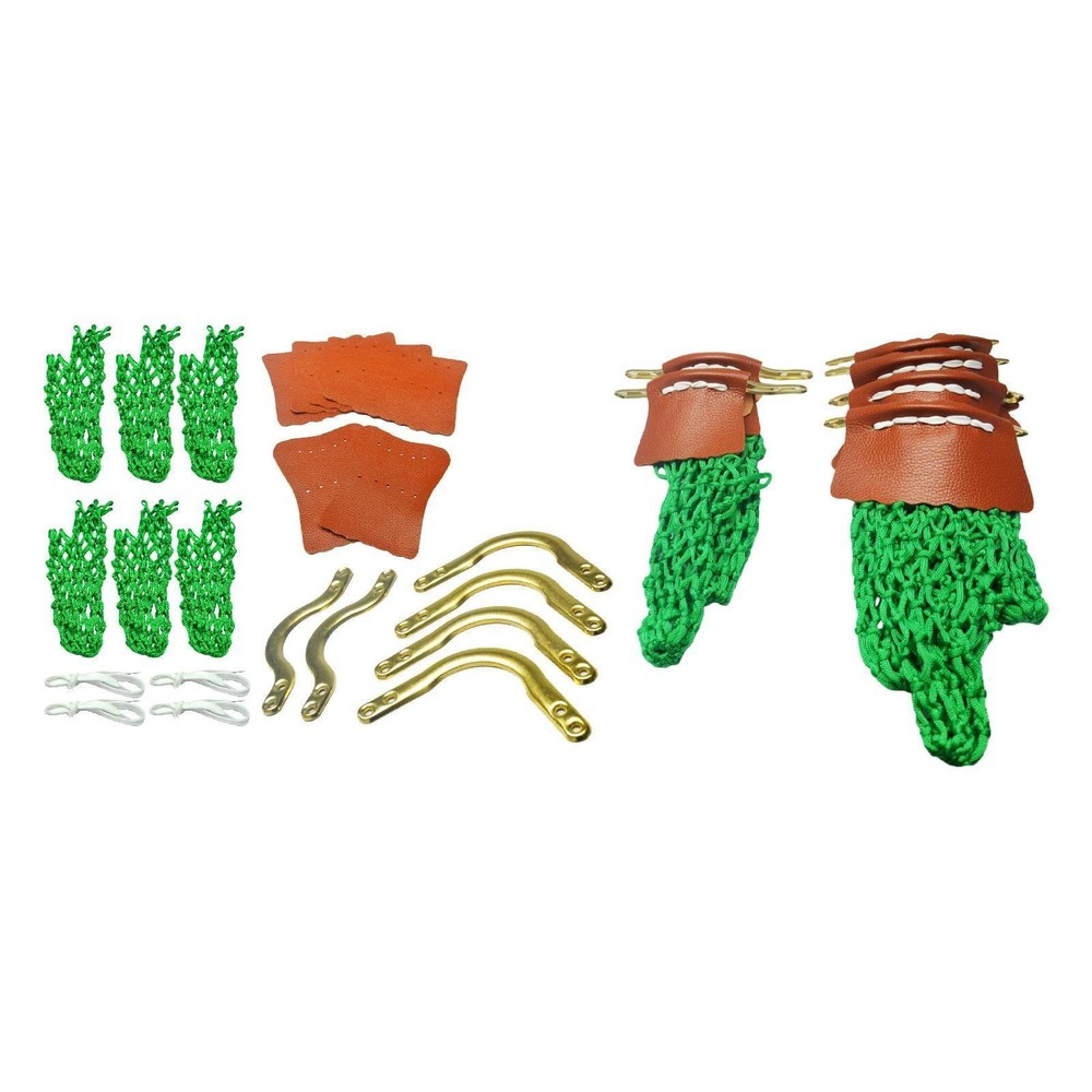 6x Billiards Table Mesh Pocket Billiards Nets Supplies Replace Lightweight