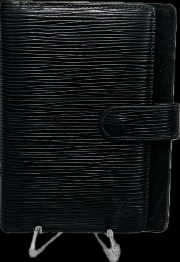 LOUIS VUITTON BLACK EPI AGENDA