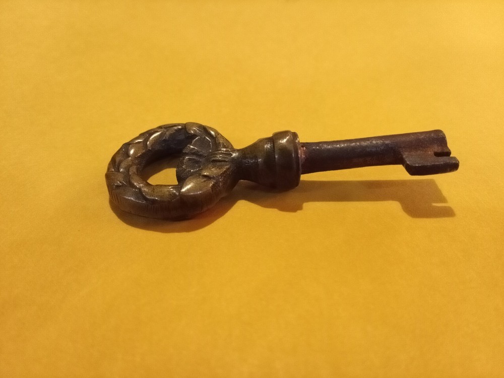 Vintage Bronze Skeleton Key