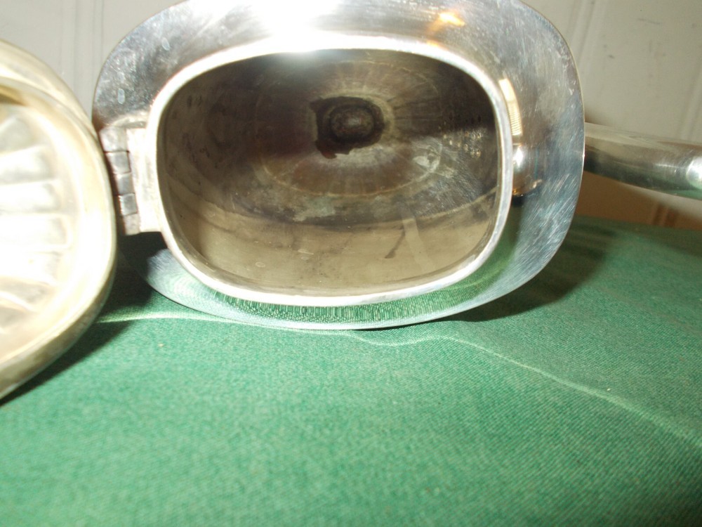 ANTIQUE SILVER PLATED WALLACE BUCKINGHAM TEA/COFFEE SET WITH PLATTER