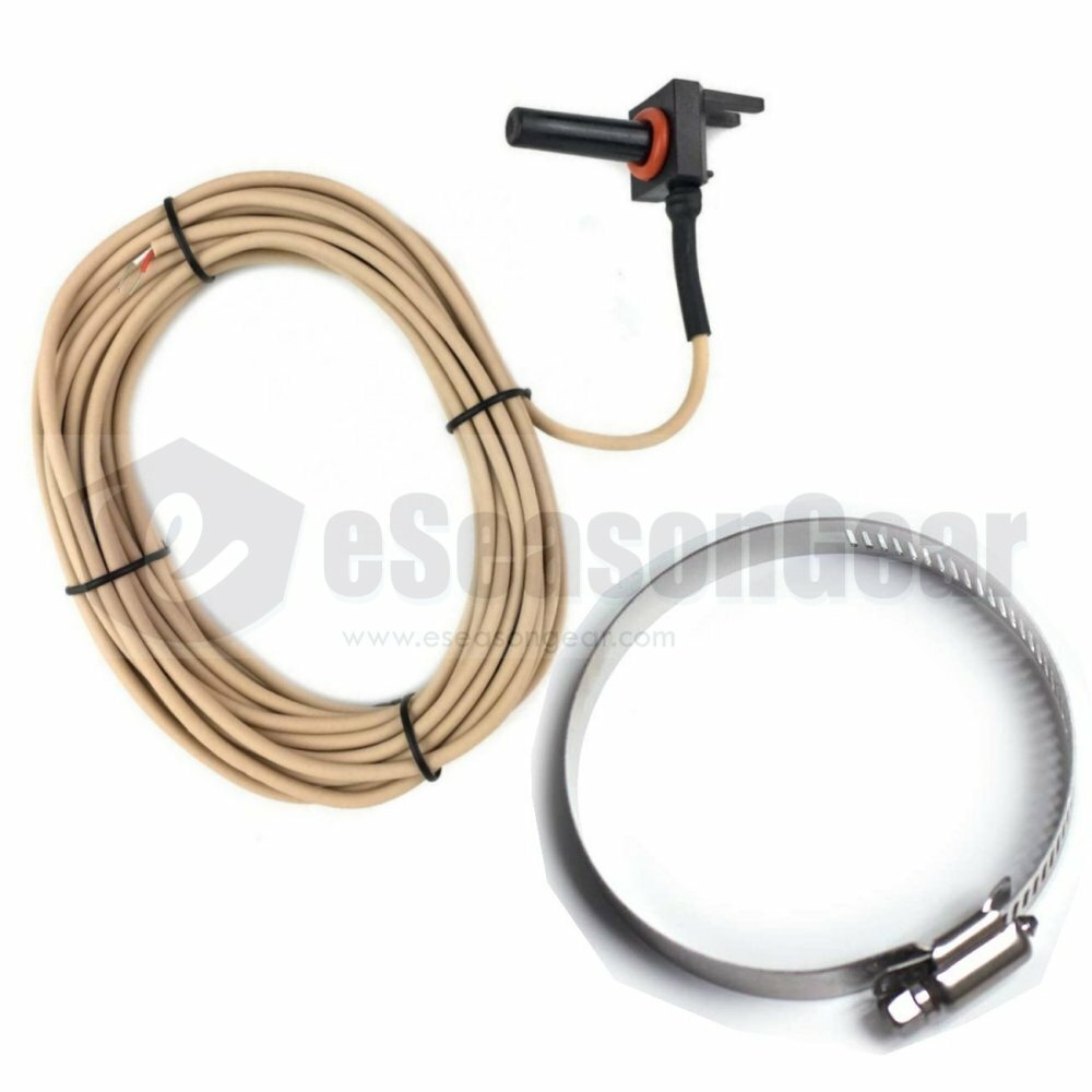 Replacement Temperature Sensor with Clamp, for Hayward  GLX-PC-12-KIT