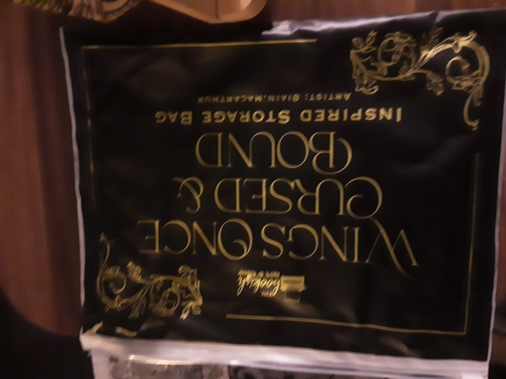 Wings Once Cursed and Bound inspired bag Bookish Box