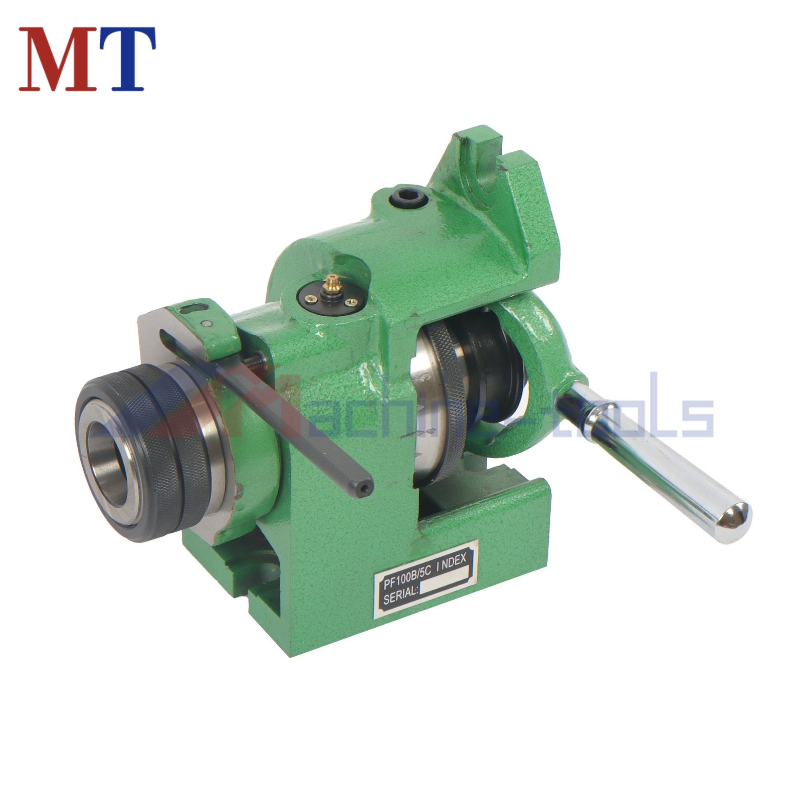 Collet 5C Vertical Horizontal Spin Index Fixture Milling Spindle Thread .0004"