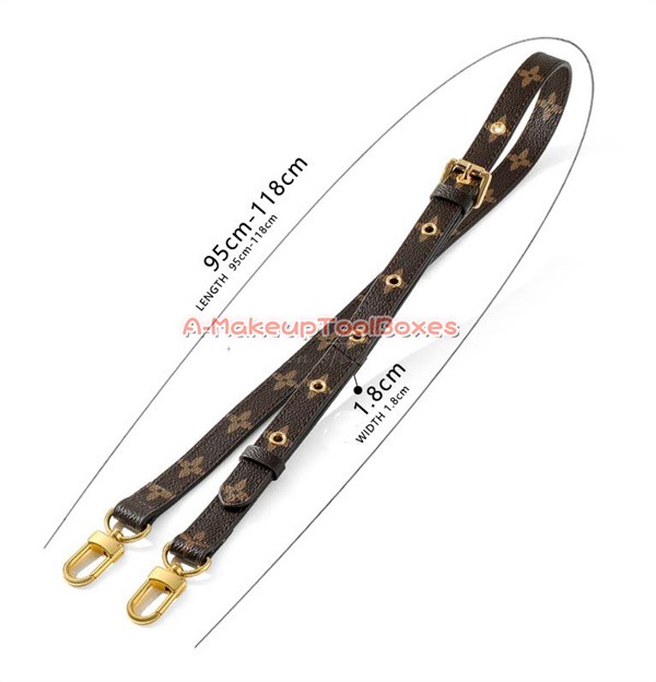 Replacement Adjustable PU Leather Bag Crossbody Shoulder Strap For LV S7