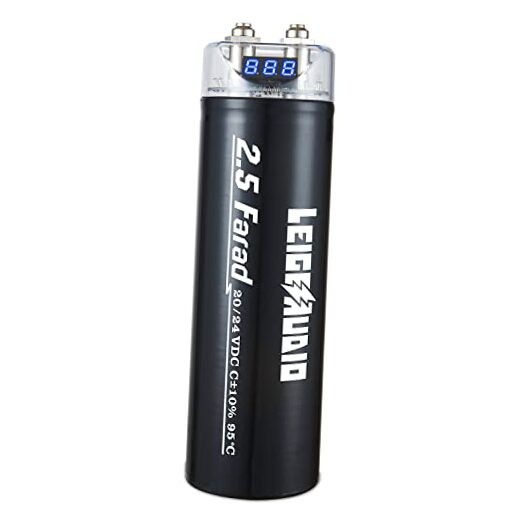 2.5 Farad Digital Power Capacitor for Car Audio System, Performance Car Audio