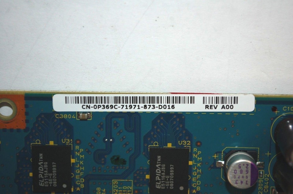 DELL 2135CN Printer Main Logic Board P369C Formatter