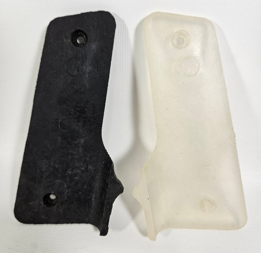 Unique Black and White Paintball Split Wrap Around Rubber Grips