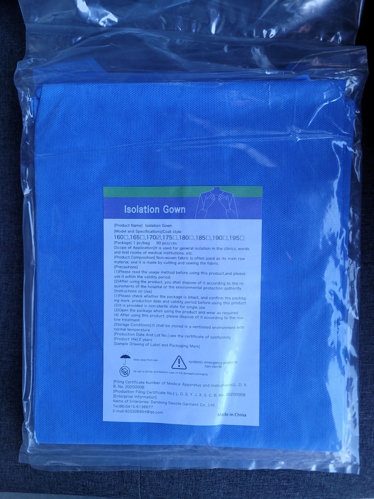Box Of Insulation Gowns