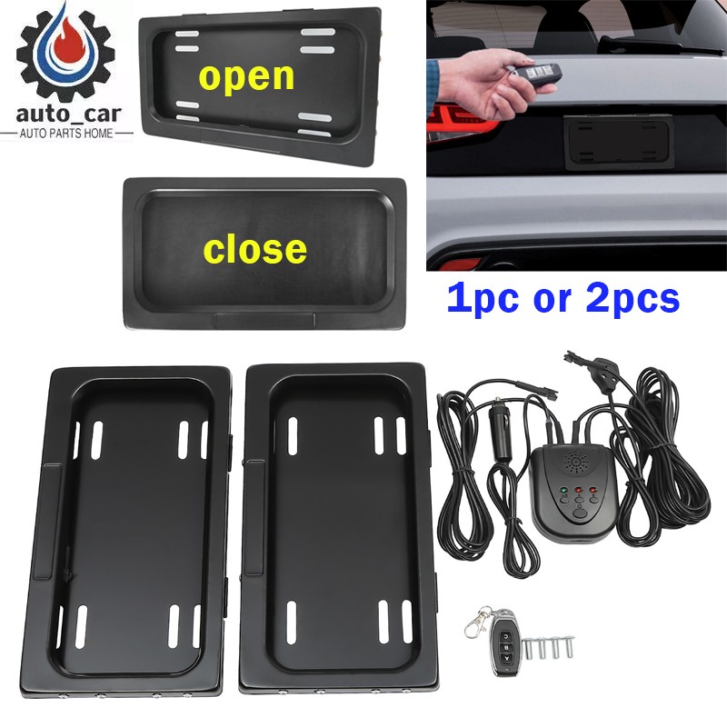 New 1PC / 2PCS Rear License Plate Frames Universal License Plate Tag Holder USA