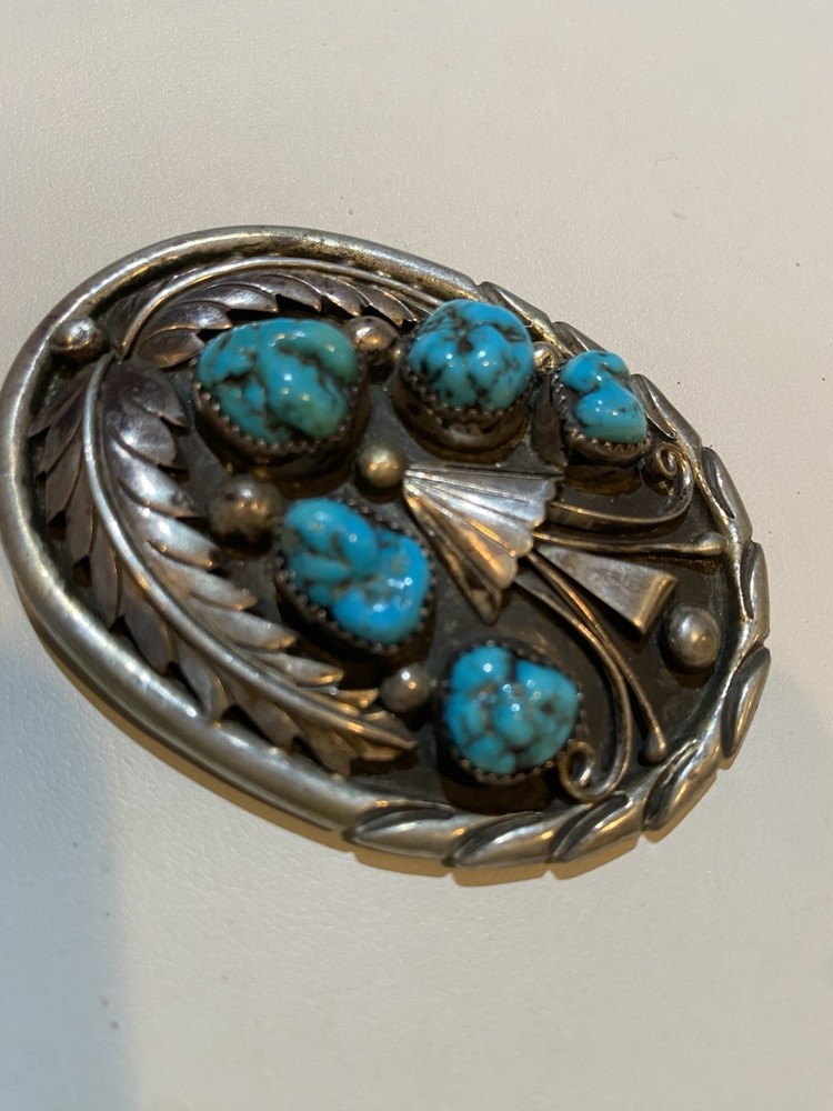 Large Sterling Indian Lariat